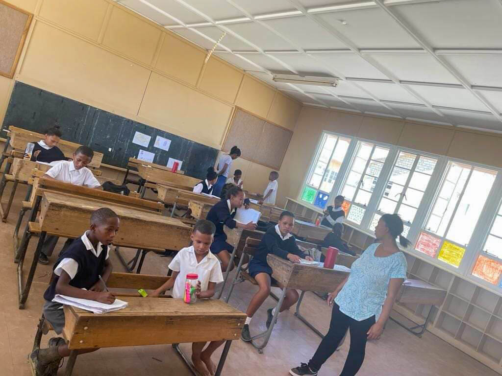 ROCS education program in action - students engaged in learning